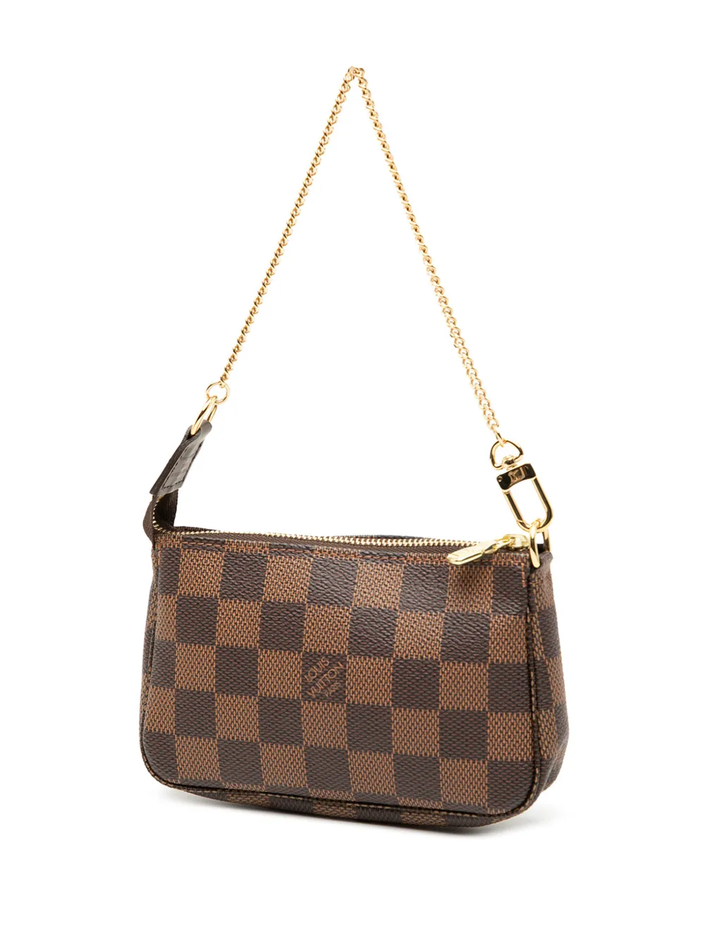 2014 Damier Ebene Mini Pochette Accessoires Handbag
