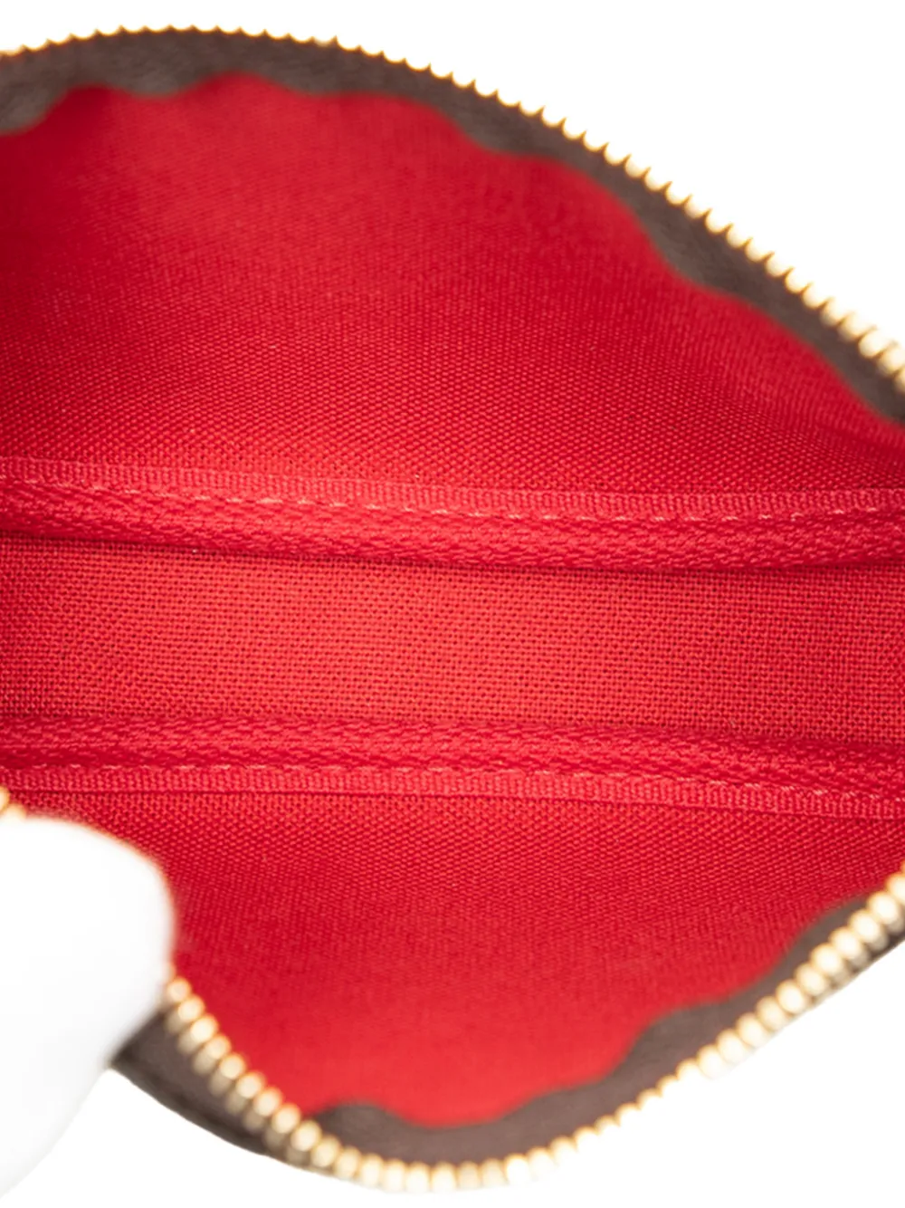 2014 Damier Ebene Mini Pochette Accessoires Handbag