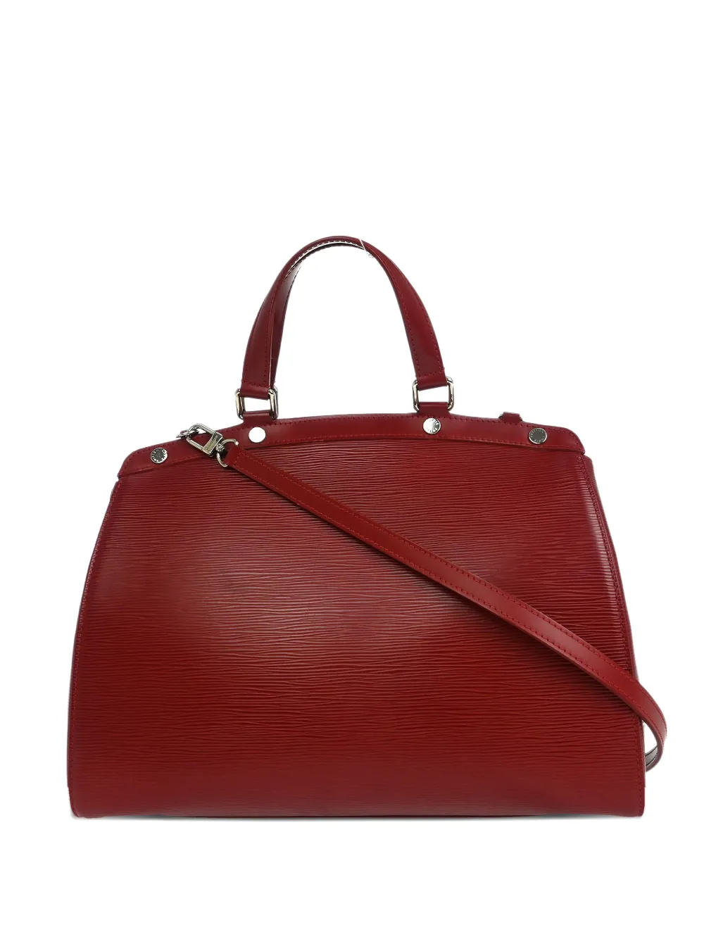 Louis Vuitton Pre-Owned 2010 MM Brea leather tote bag - Rosso