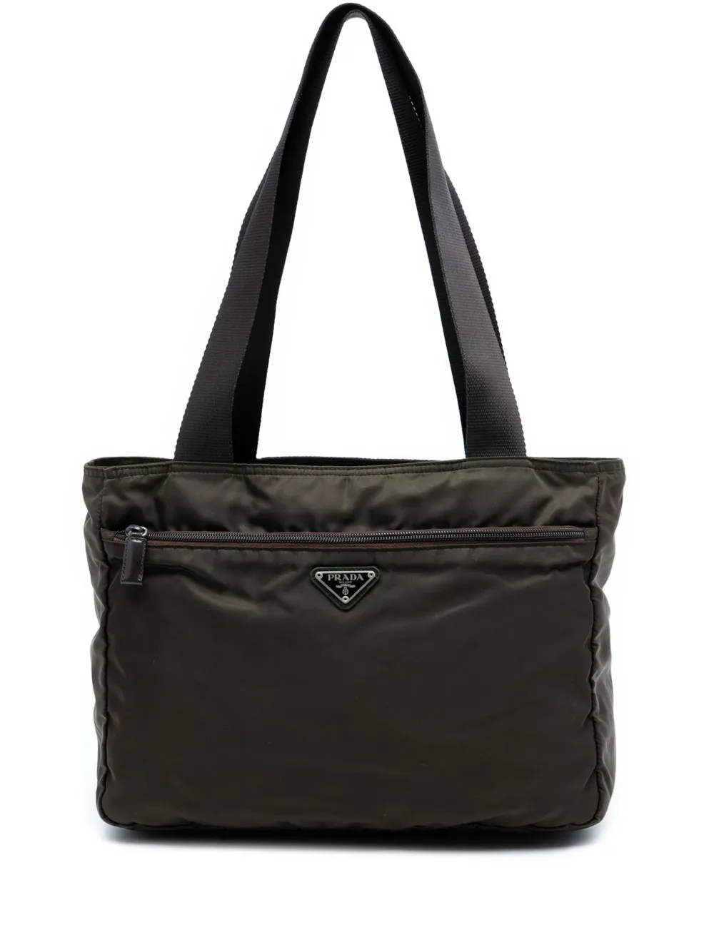 Prada Pre-Owned 2000-2013 Tessuto tote bag - Verde