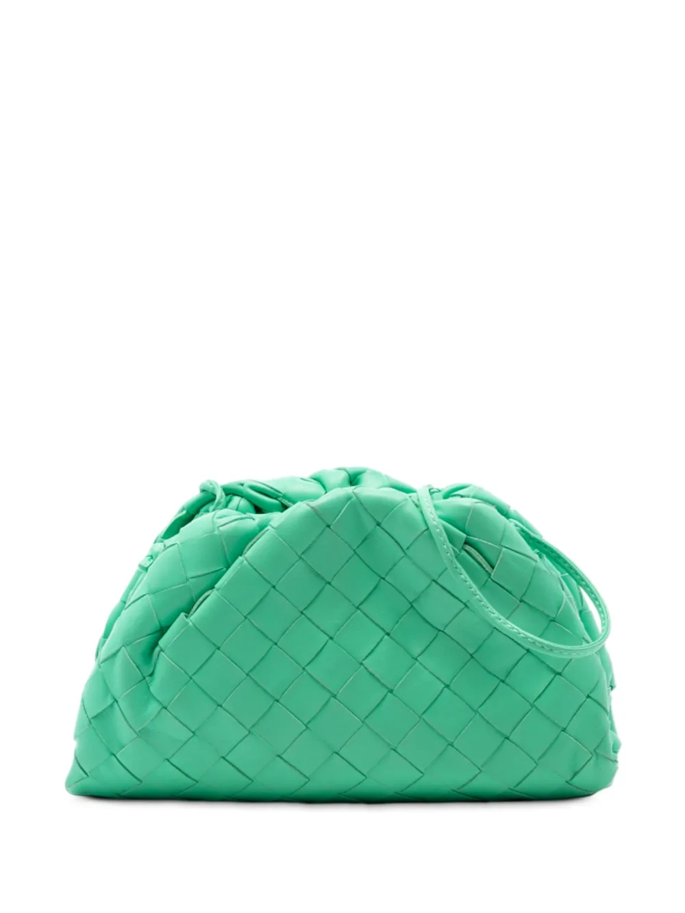 Bottega Veneta Pre-Owned 2012-2025 Nappa Intrecciato The Mini Pouch crossbody bag - Verde