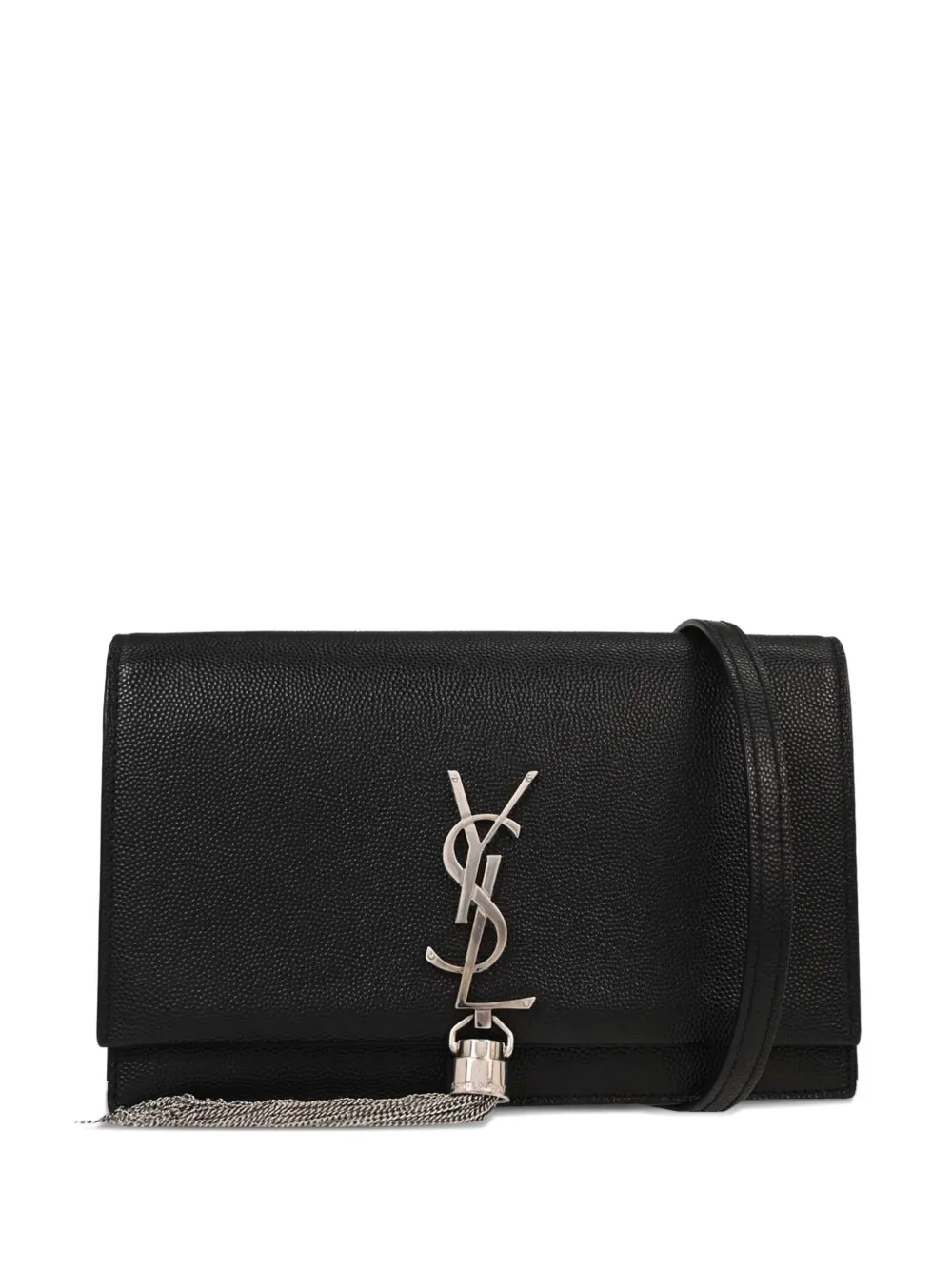 Saint Laurent Pre-Owned 2018 monogram chain mini bag - Nero