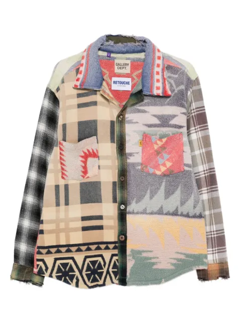 GALLERY DEPT. patchwork shirt