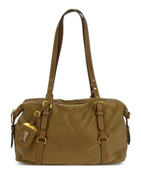 Prada Pre-Owned 2010s logo-detail shoulder bag