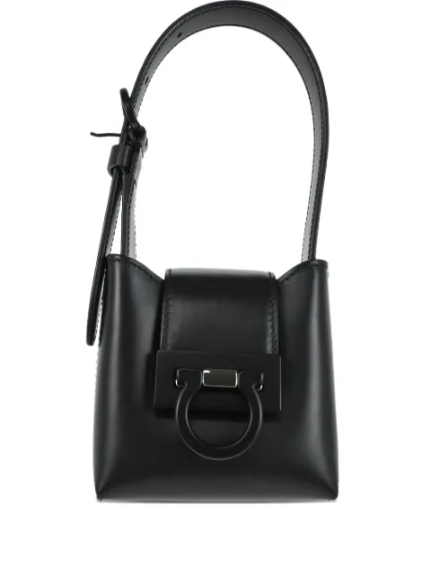 Prada Pre-Owned 2010s Gancini leather shoulder bag
