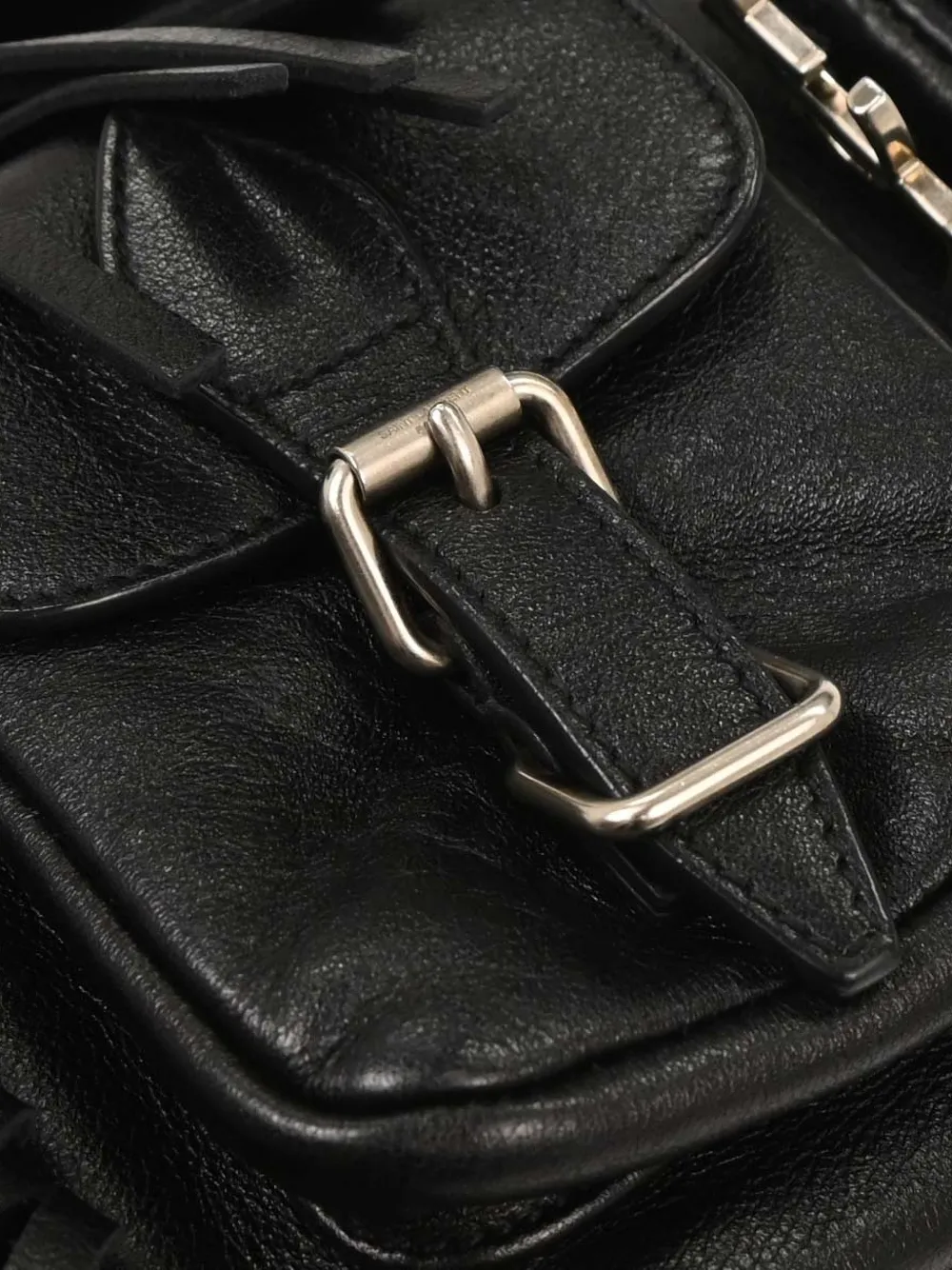2016 Fringed Leather Backpack