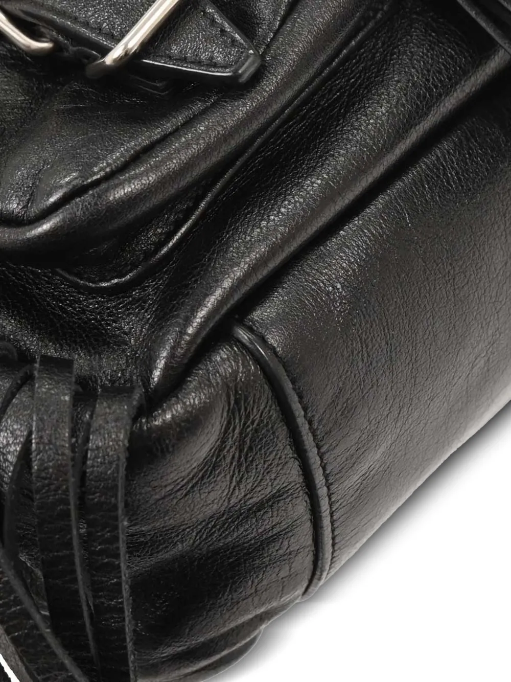 2016 Fringed Leather Backpack