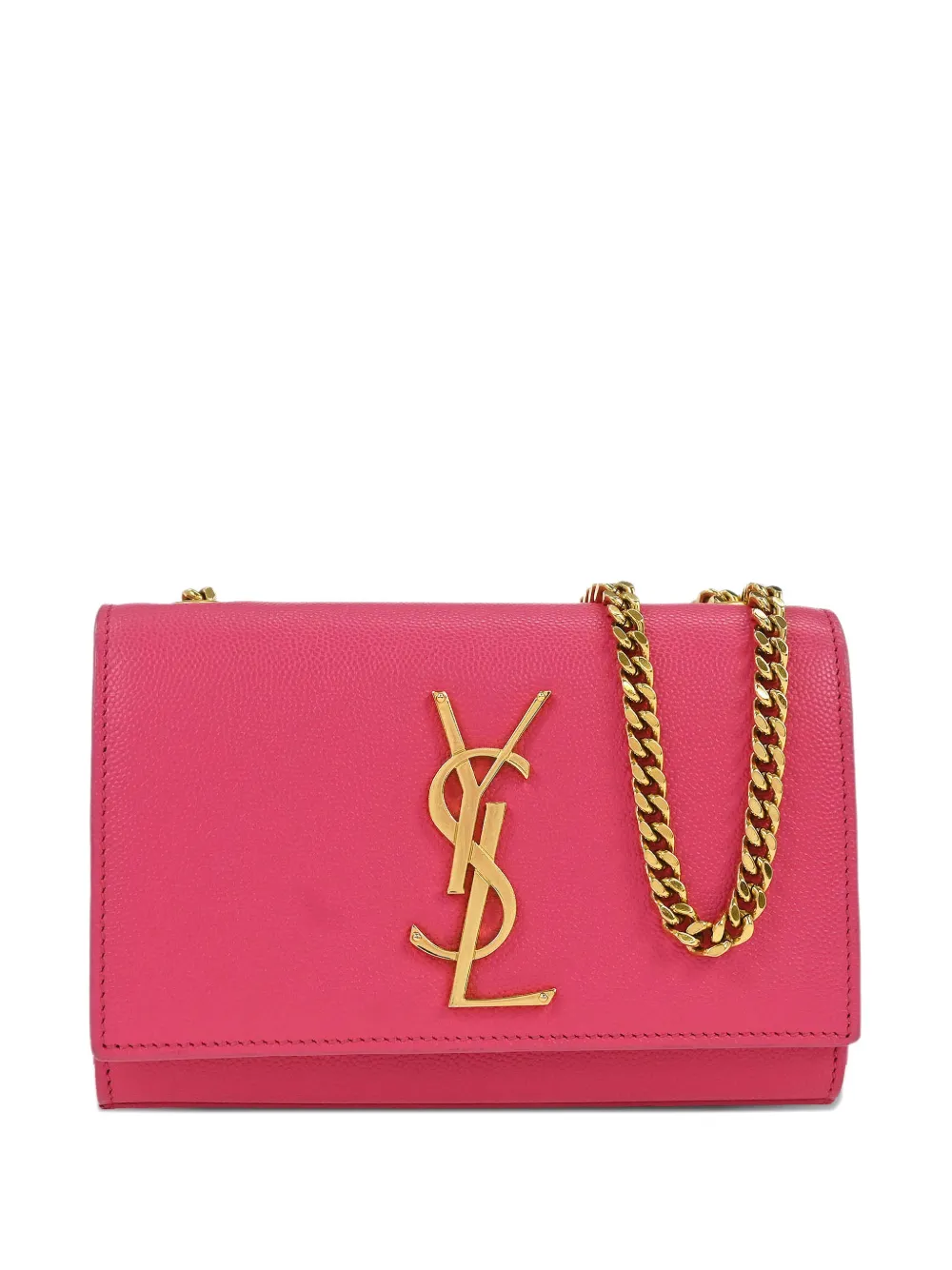 Saint Laurent Pre-Owned 2014 Kate chain-strap leather shoulder bag - Rosa