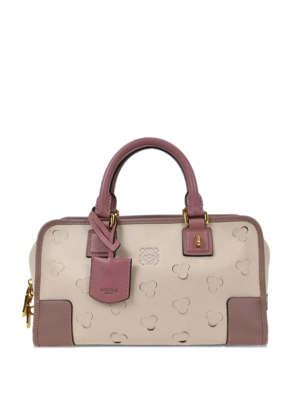 Loewe Pre-Owned 2011 Amazona 28 leather tote bag - Toni neutri