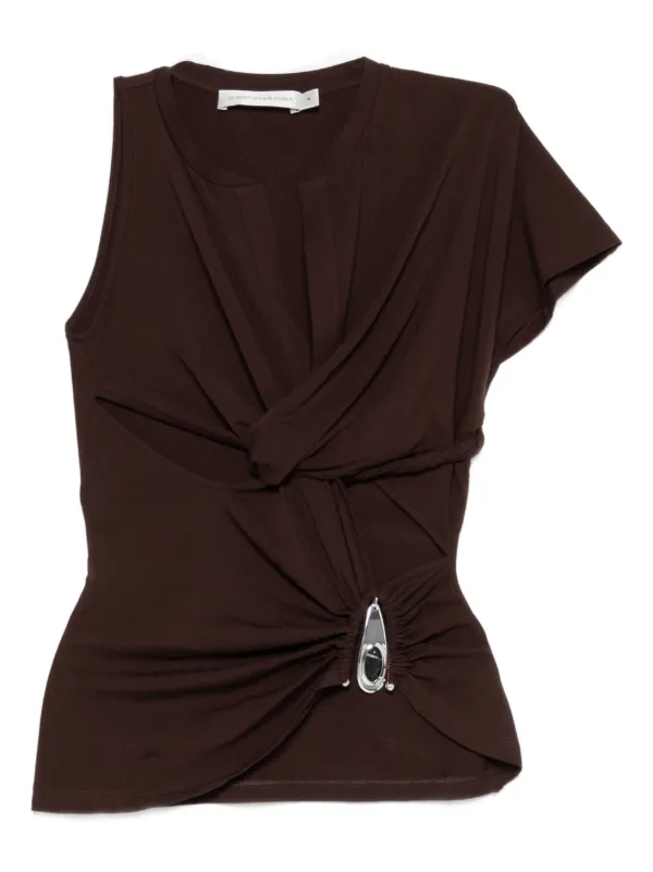 Christopher Esber Pendant-detail Top in Brown