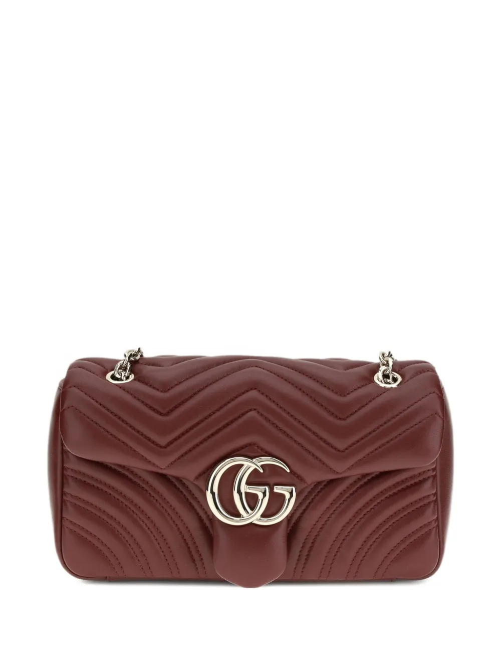 Gucci medium GG Marmont shoulder bag - Red
