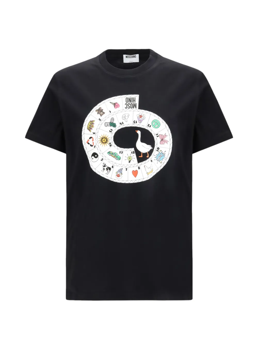 Moschino graphic-print T-shirt - Nero