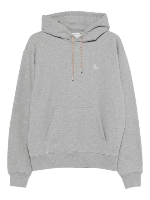 Burberry embroidered drawstring hoodie