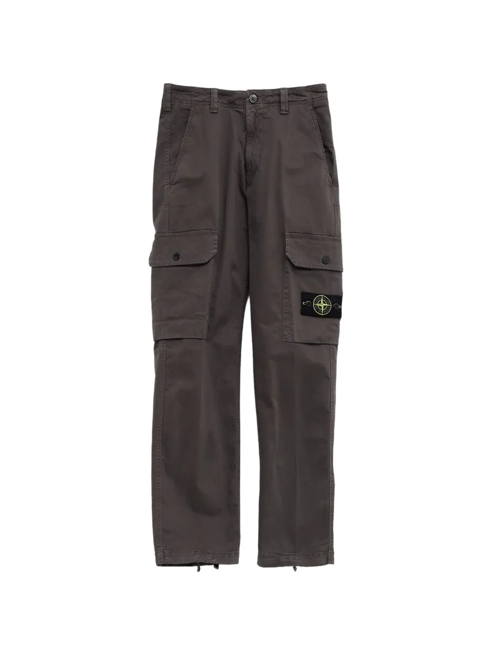 Stone Island logo-patch cargo pants - Grigio