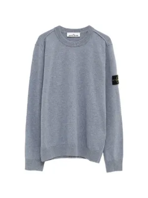 Stone Island ombre-effect crew-neck Sweater | Blue | FARFETCH