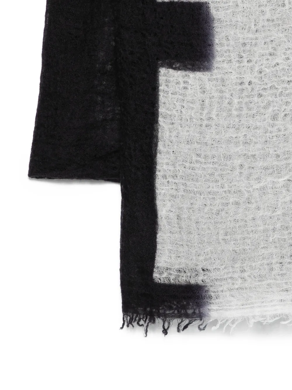  Suzusan Fringed Scarf - White 