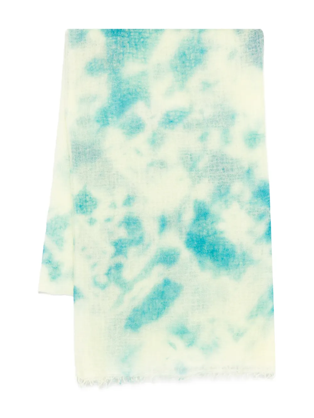 Suzusan tie-dye scarf - Nude