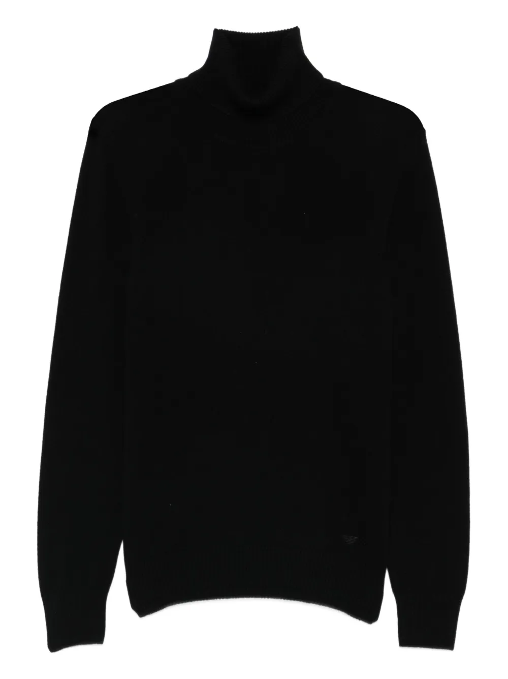 Emporio Armani roll-neck sweater - Black