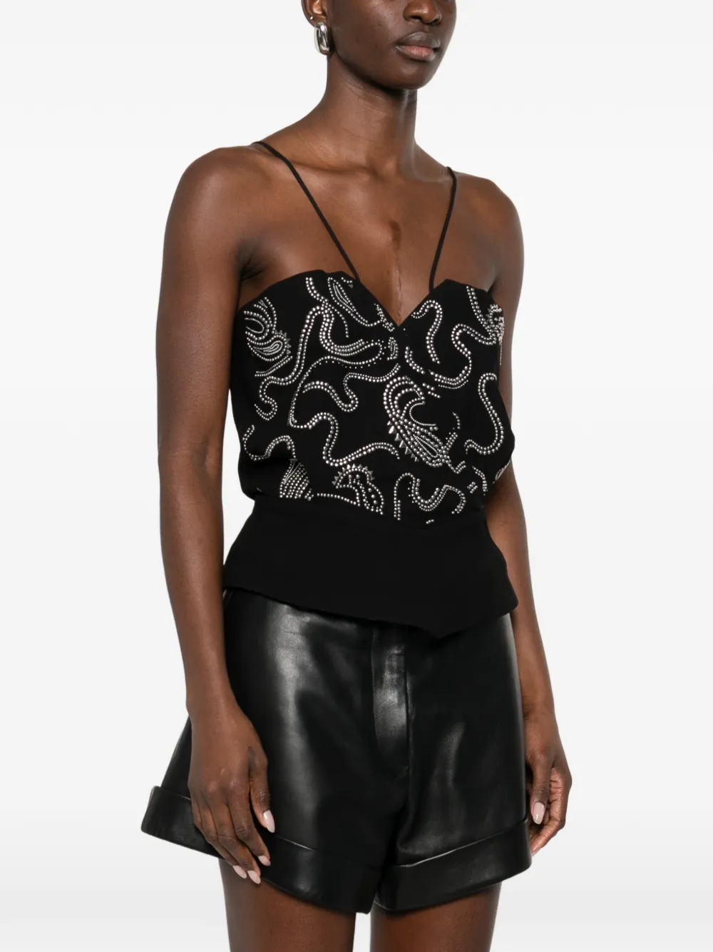  Iro Olympe Top - Black 