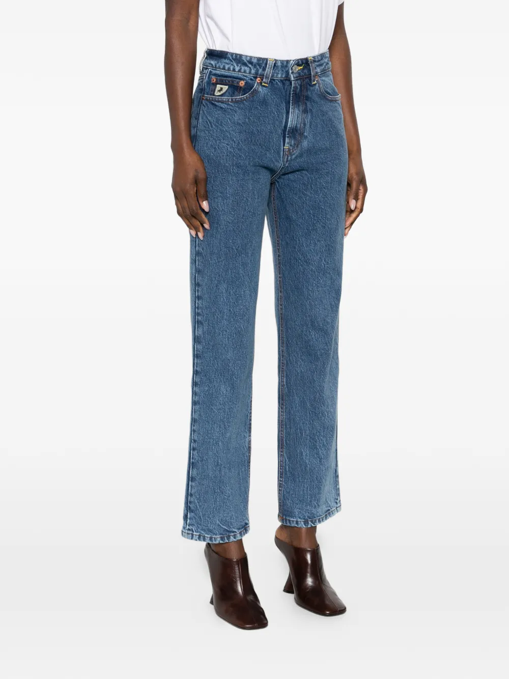  Lois Jeans Dana Straight Jeans - Blue 