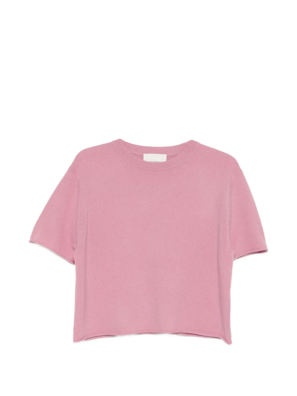 Lisa Yang Cila short-sleeve sweater - Rosa