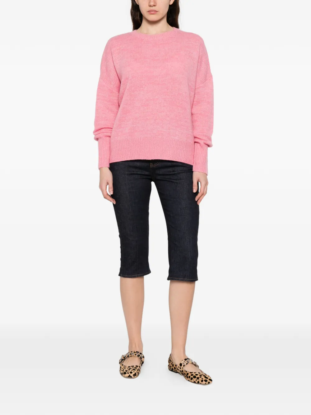  Lisa Yang Mila Knitted Sweater - Pink 