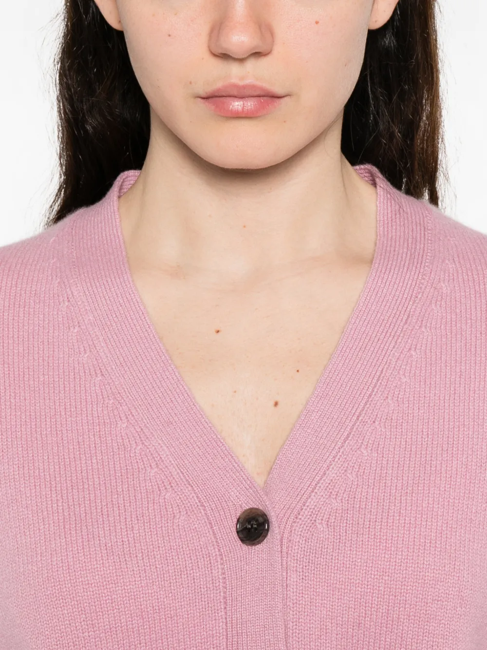 Marion Buttoned V-Neck Cardigan