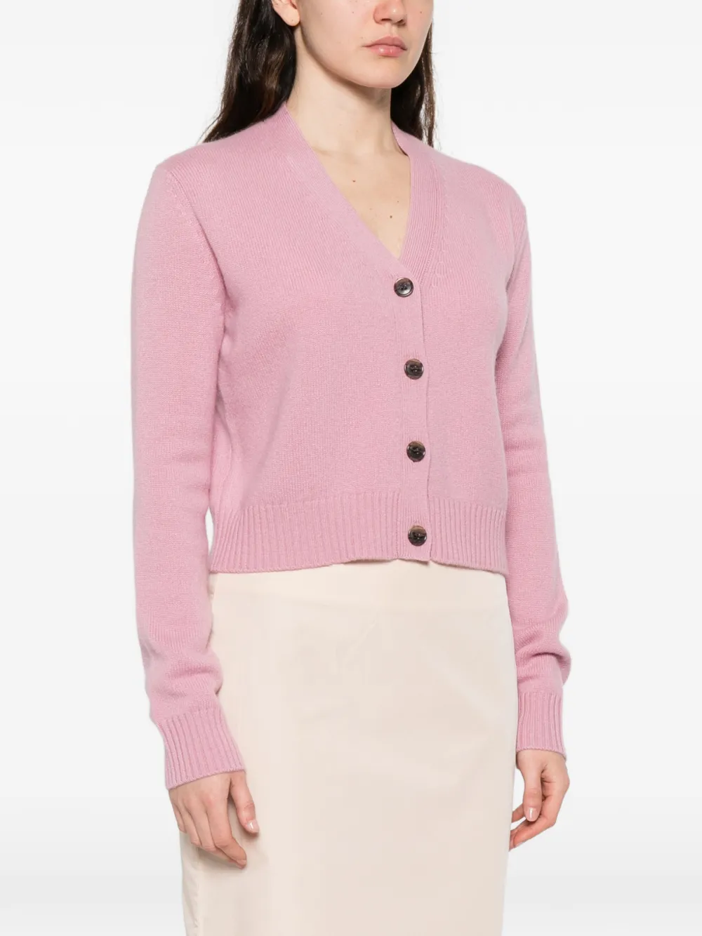 Marion Buttoned V-Neck Cardigan