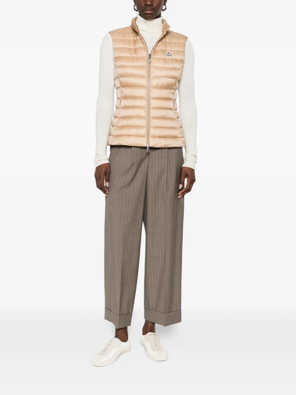  Moncler Igens Quilted Gilet - Neutrals 