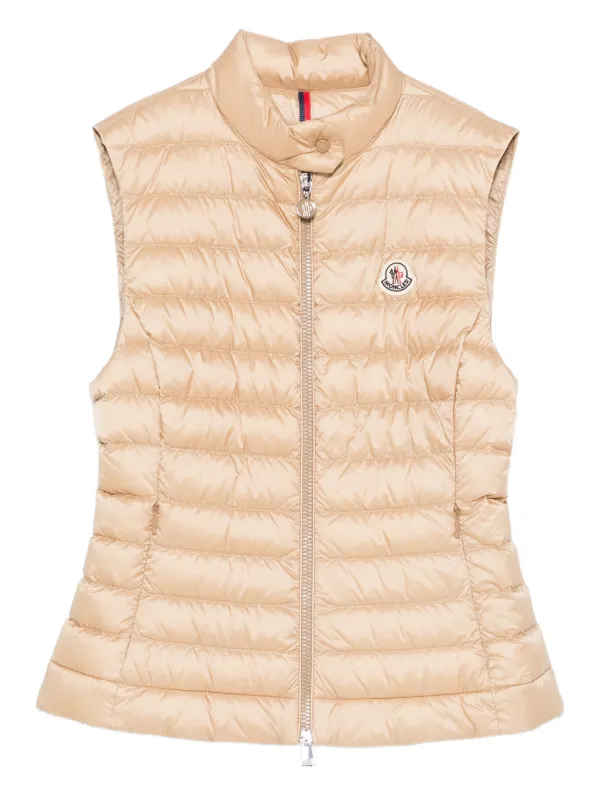 Moncler Igens Quilted Gilet in Neutrals