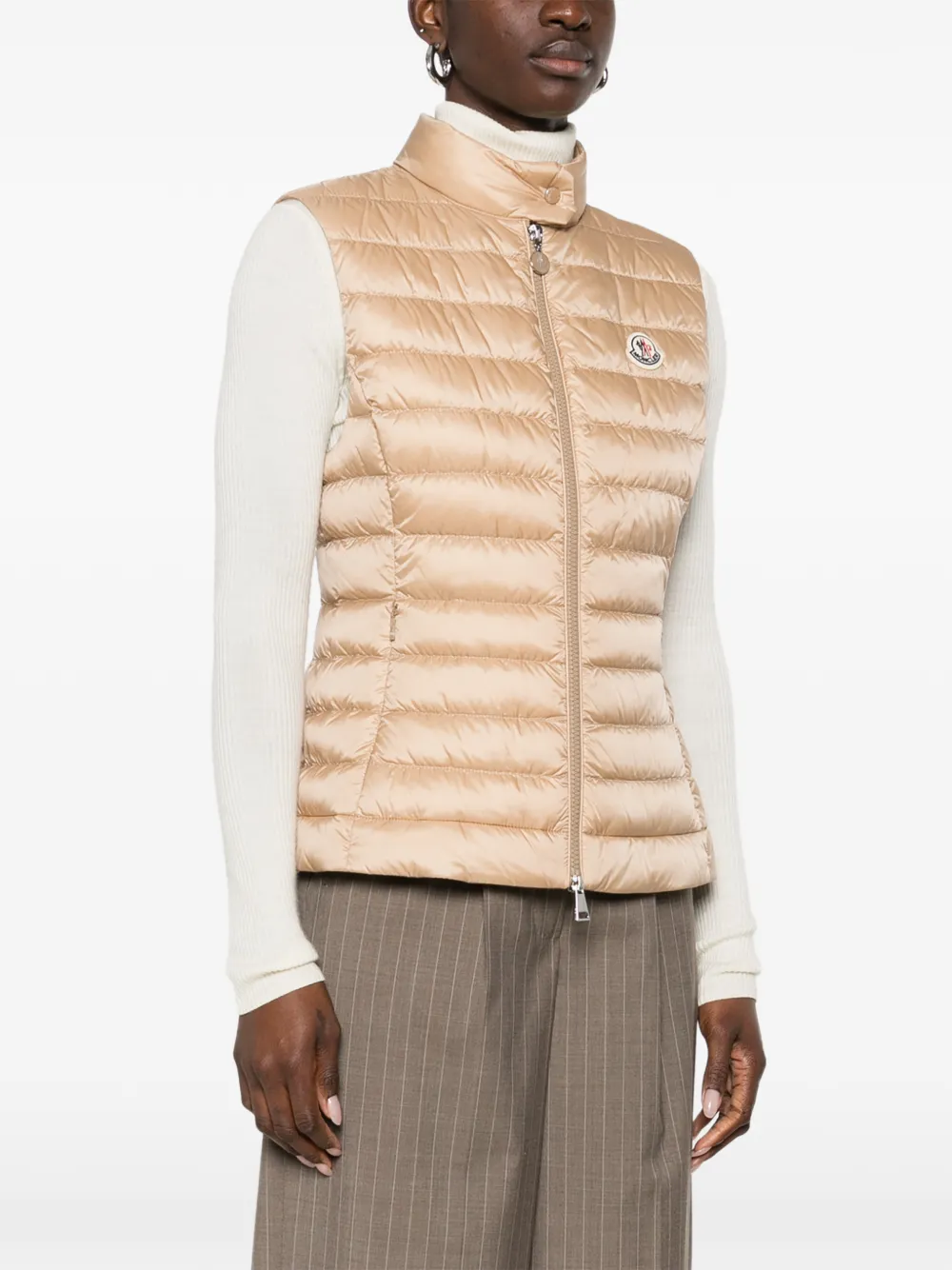  Moncler Igens Quilted Gilet - Neutrals 