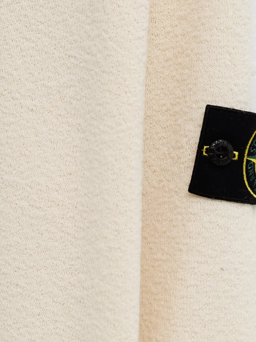 Stone Island Trui met patchdetail Beige