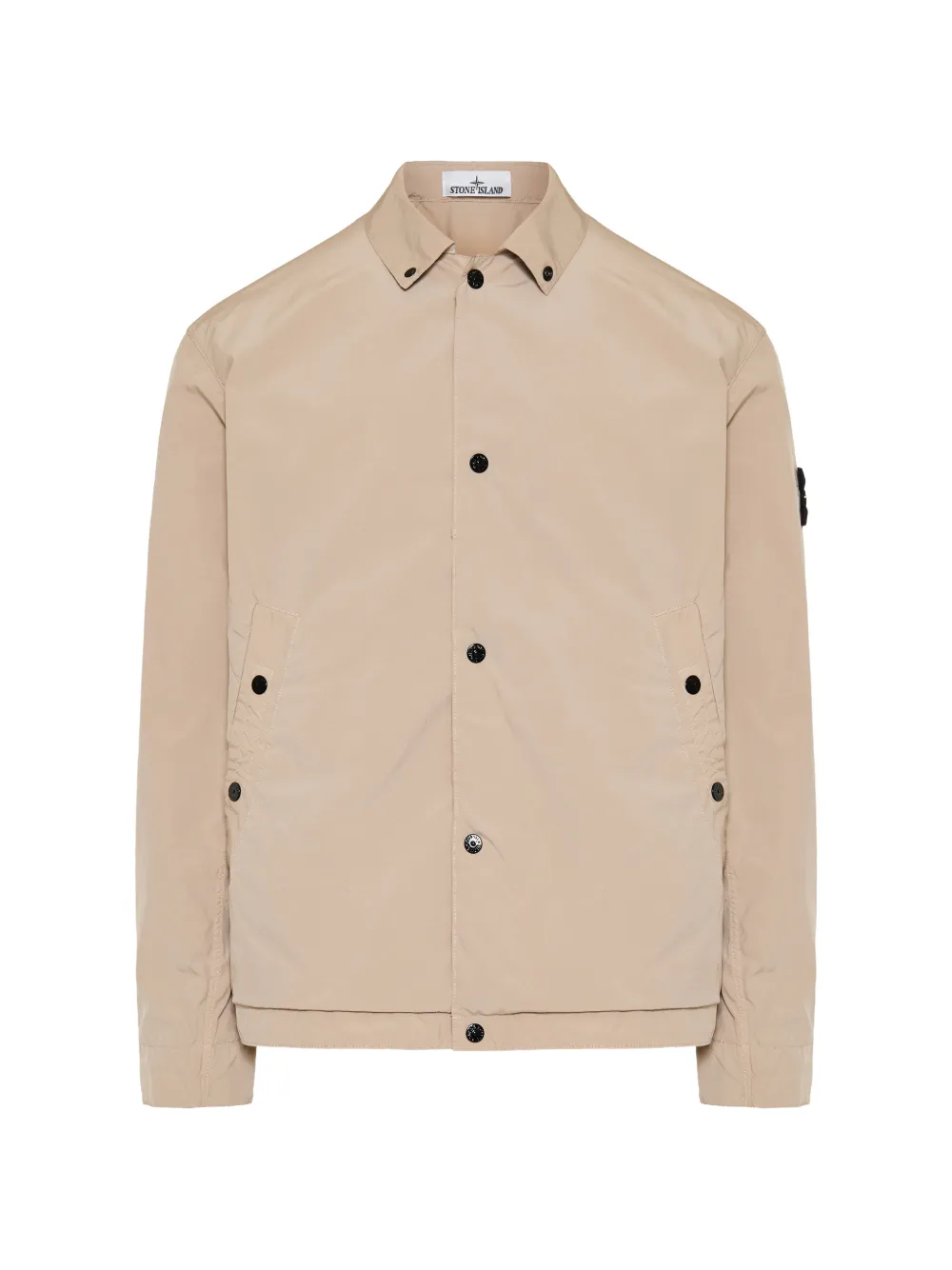 Stone Island buttoned patch jacket - Toni neutri