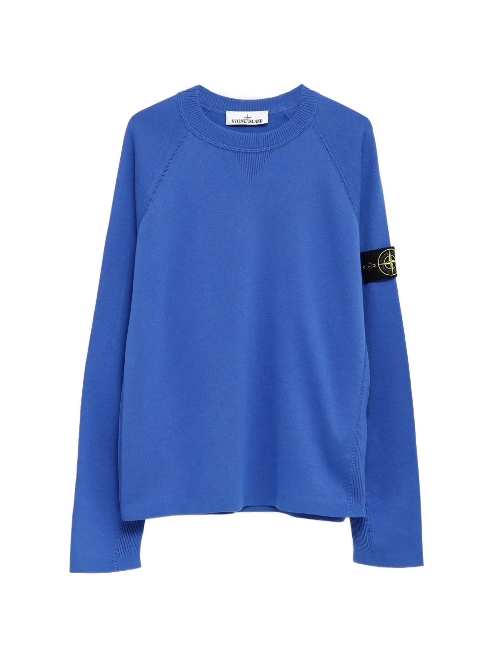 Stone Island crewneck patch sweatshirt - Blau