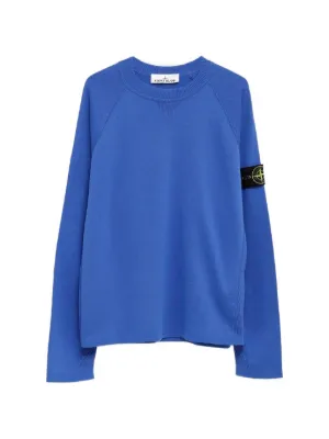 Stone Island ラグランスリーブ スウェットシャツ | グリーン