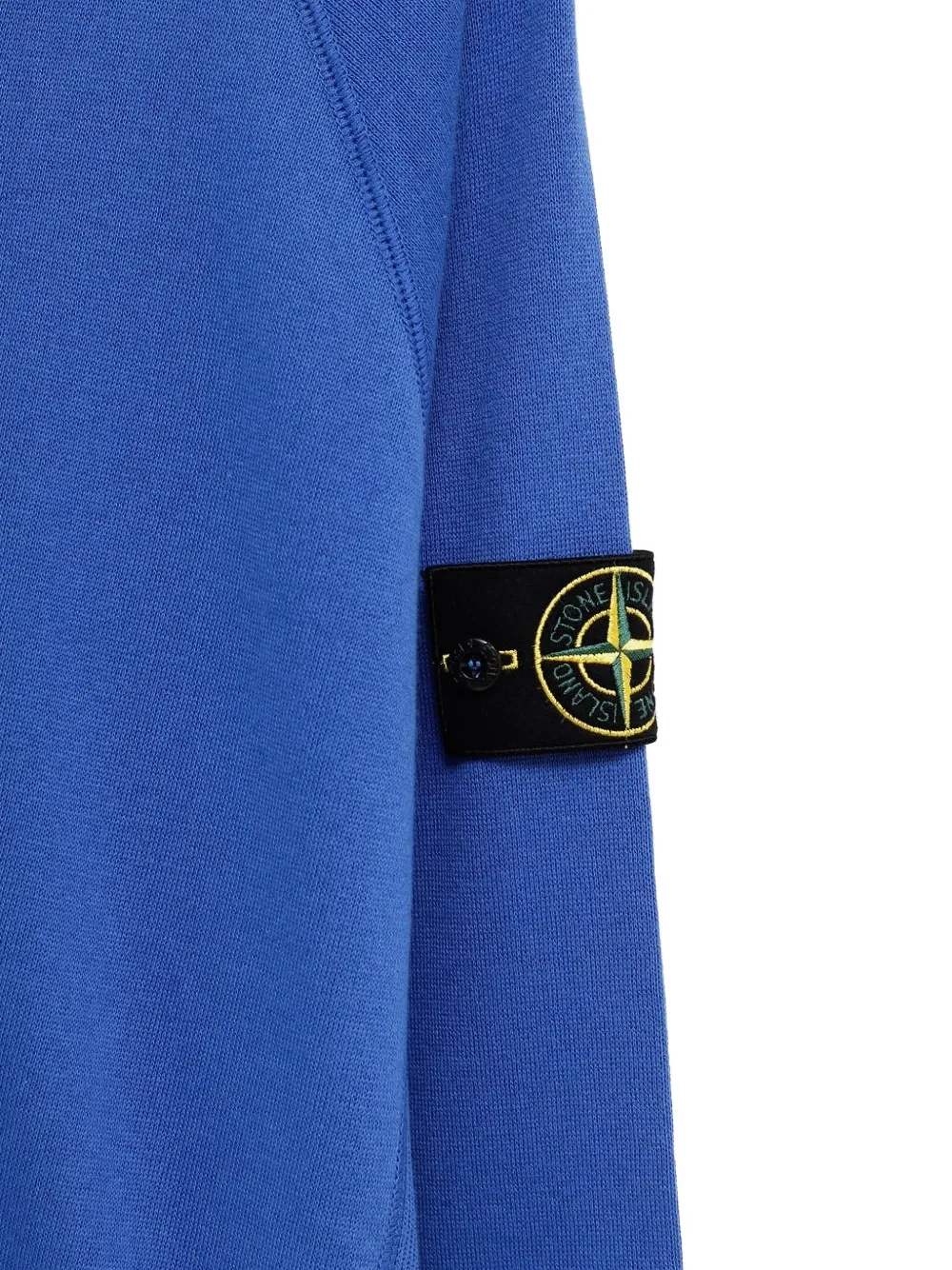 Stone Island Sweater met ronde hals en patch Blauw
