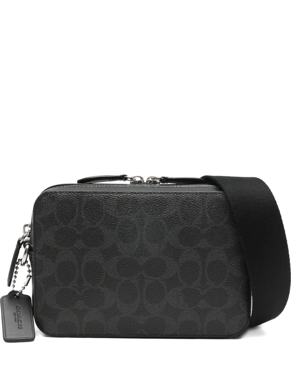 Coach Charter zip messenger bag - Nero