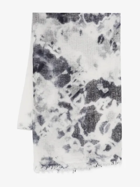 Suzusan écharpe à effet tie dye