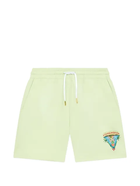 Casablanca graphic-print shorts