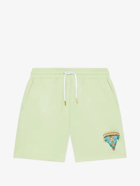 Casablanca graphic-print shorts