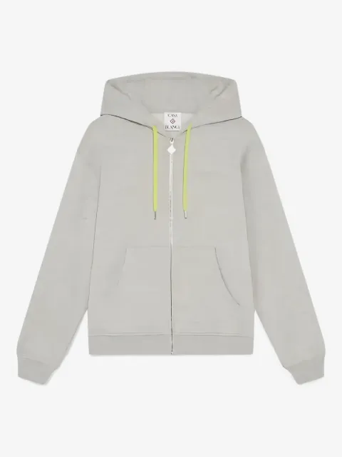 Casablanca drawstring hooded hoodie