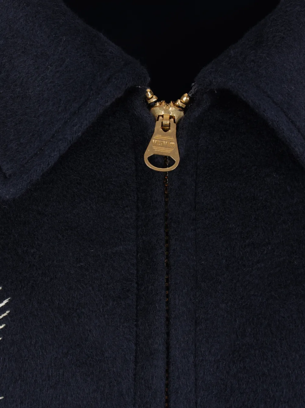 visvim Geborduurd jack Blauw