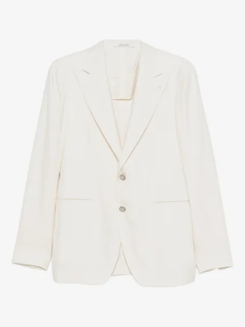 Tagliatore brooch-detail blazer