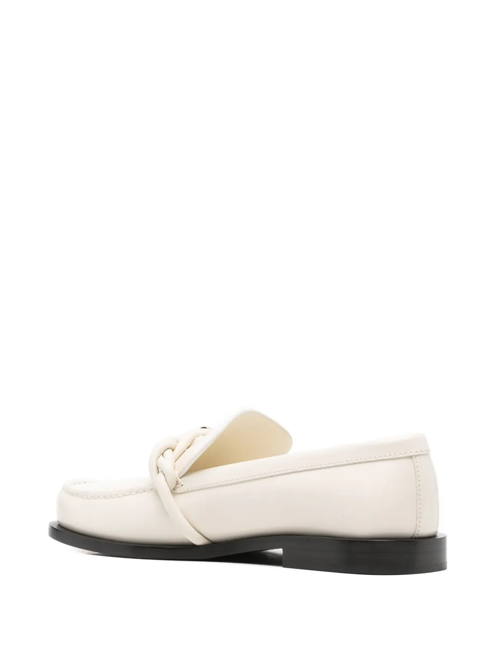 Jil Sander Geknoopte loafers Beige