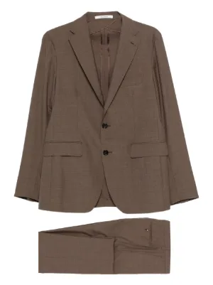 Tagliatore Darrel スーツ | ブラウン | FARFETCH JP