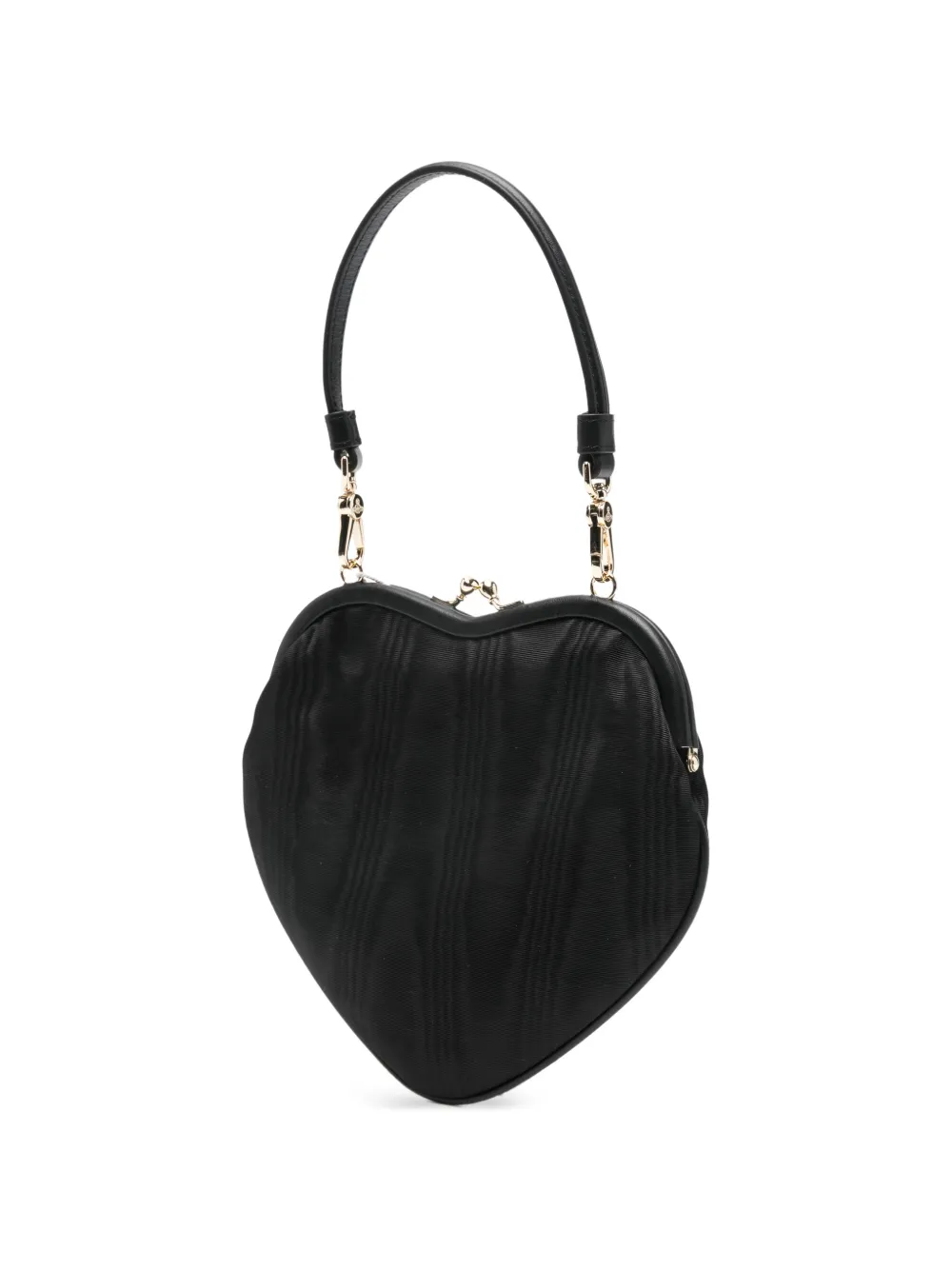 Vivienne Westwood ハート オーブ サッチェルバッグ | ブラック