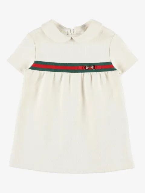 Gucci Kids round-collar short-sleeve dress