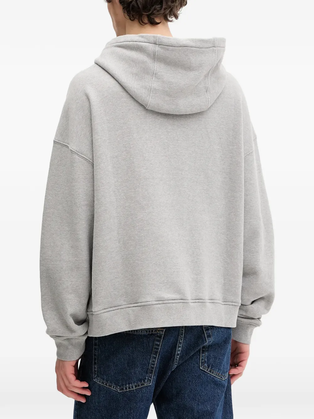  Fiorucci Banana-print Hoodie - Grey 