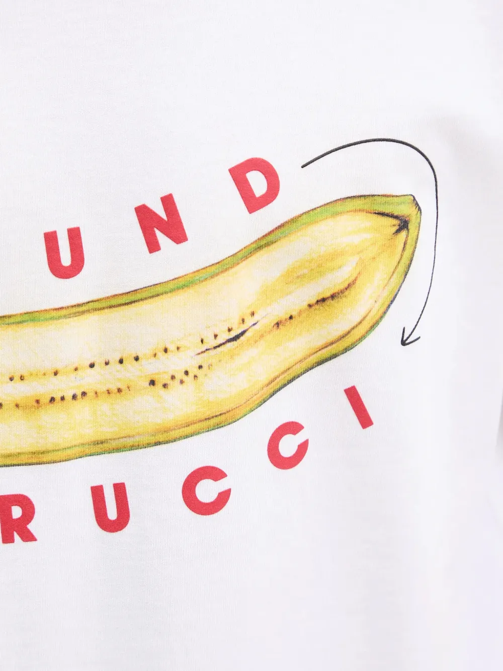 Fiorucci T-shirt met print Wit