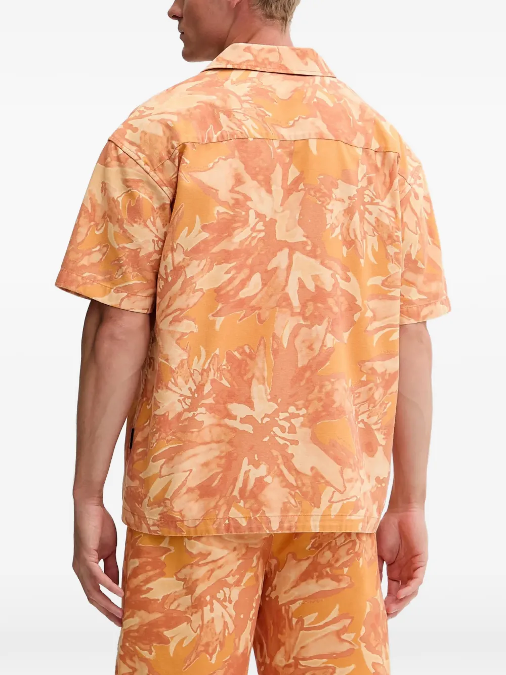 Napapijri Overhemd met print Oranje